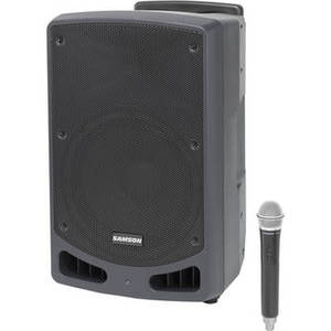Expedition XP312w-D 12" 300W Portable PA System with Wireless Microphone (Band D: 542 to 566 MHz)