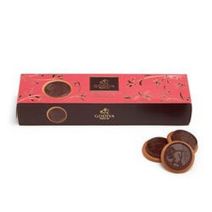 GODIVAÂ® Lady Noir Chocolate Biscuits (12 Piece)