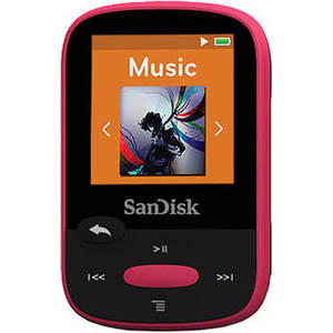 8GB Clip Sport MP3 Player (Pink)