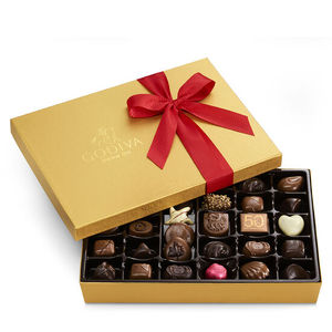 GODIVAÂ® 36 Piece Gold Box