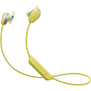 WI-SP600N Wireless Noise-Canceling In-Ear Sports Headphones (Yellow)