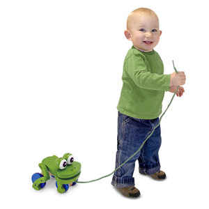 Frolicking Frog Pull Toy Ages 18+ Months