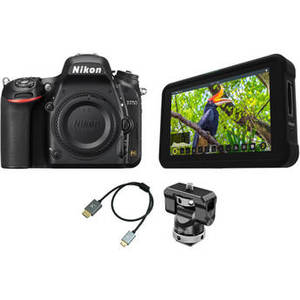 D750 DSLR Camera Body with Pro Monitoring Kit
