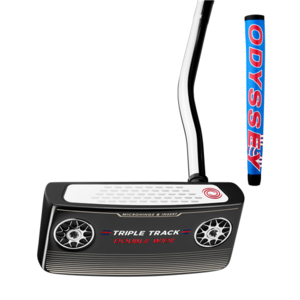 Odyssey Triple Track Double Wide Putter with Oversize Grip