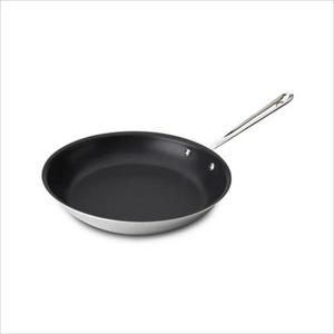 D3 Non-Stick Stainless Steel 12" Fry Pan