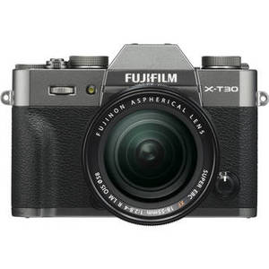 X-T30 Mirrorless Digital Camera with 18-55mm Lens (Charcoal Silver)