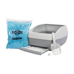 Deluxe Crystal Litter Box System