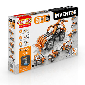 Inventor 50 Model Motorized Set Ages 6+ Years