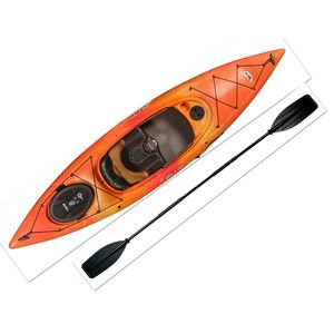 Dirigo 106 Recreational Kayak plus Standard Kayak Paddle Package - Sunrise
