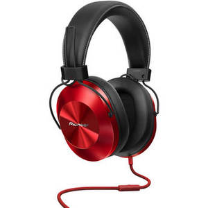 SE-MS5T-R High-Resolution Stereo Headphones (Red)