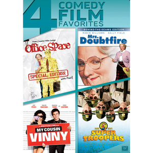 Office Space/Mrs Doubtfire/My Cousin Vinny/Super Troopers