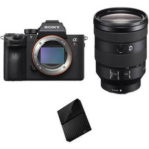 Alpha a7R III Mirrorless Digital Camera with 24-105mm Lens and Storage Kit
