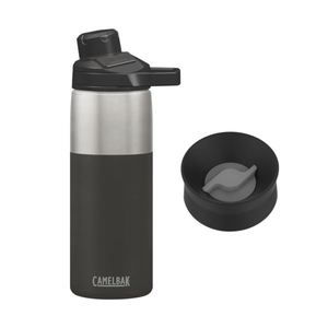 Chute Mag 20oz/.6L Vacuum Insulated Bottle plus Hot Cap Accessory - Jet