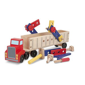 Big Rig Truck Wooden Building Set Ages 3+ Years