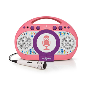 Tabeoke Portable Karaoke System Pink/Purple