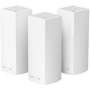 Velop Wireless AC-6600 Tri-Band Whole Home Mesh Wi-Fi System (3 Units, White)
