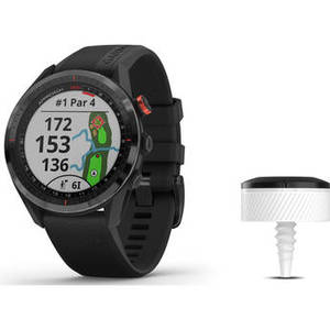 Approach S62 Sport GPS Golf Smartwatch & CT10 Tracker Bundle (Black)
