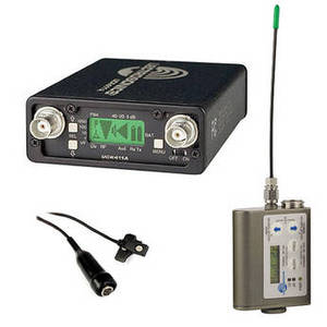 UCR411a Wireless Omni Lavalier Microphone System Kit (Block 21: 537 to 563 MHz)