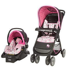 Minnie Mouse Garden Delight Amble Quad Travel System
