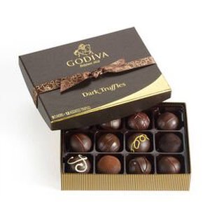 GODIVAÂ® Dark Chocolate Truffles (12 Piece)