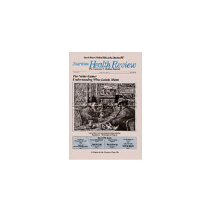 Nutrition Health Review - 4 Issues - 1 Year