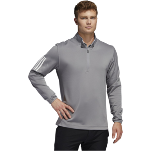 adidas 3-Stripe Midweight Layering Sweatshirt Size: Large