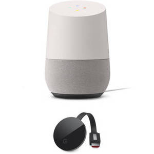 Home and Chromecast Ultra Kit (White Slate)