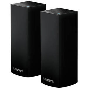 Velop Wireless AC-4400 Tri-Band Whole Home Mesh Wi-Fi System (2 Units, Black)