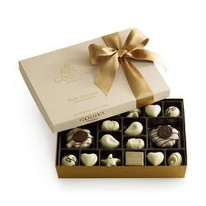 White Chocolate Assortment Gift Box (21 Piece)