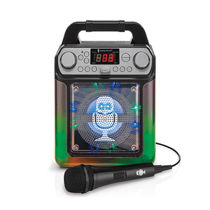 Groove Mini Bluetooth Karaoke System Black