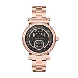 Ladies Access Sofie Rose Gold-Tone Crystal Smartwatch