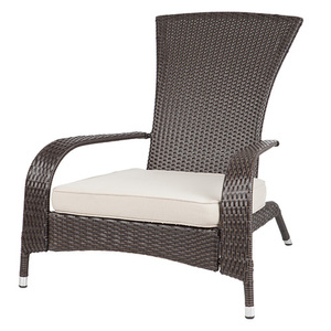 Cococino Wicker Adirondack Chair Mocha