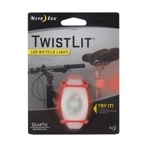 TwistLit LED Bike Light - 2-Pack/Red