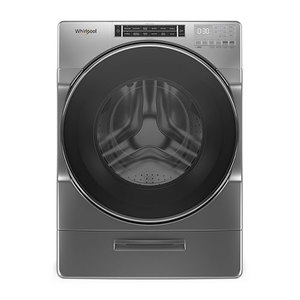 5.0 Cu Ft Front Load Washer w/ Load & Go XL Chrome Shadow