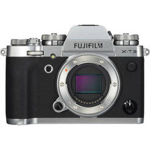 X-T3 Mirrorless Digital Camera (Body Only, Silver)