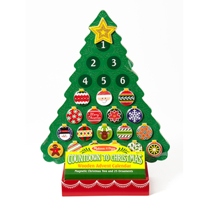 Countdown to Christmas Wooden Advent Calendar Ages 3+ Years