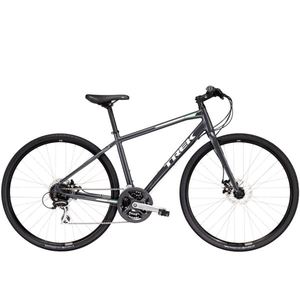 FX 2 Disc Women's Step-Thru Fitness Bike - Matte Quicksilver