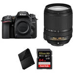 D7500 DSLR Camera with 18-140mm Lens and Storage Kit