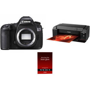 EOS 5DS R Camera Body with PRO-1000 Inkjet Printer Kit