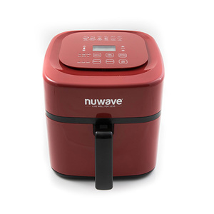 6qt Digital Air Fryer Red