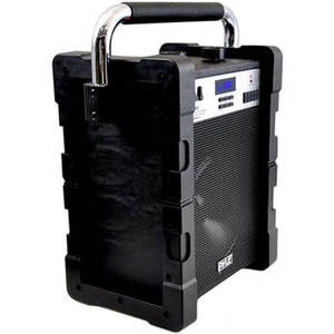 Jobsite Boombox - 100 Watt 8" Bluetooth Portable Speaker System (Black)