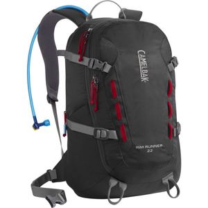 Rim Runner 22 85oz/2.5L Hiking Hydration Pack - Charcoal/Grecian Blue
