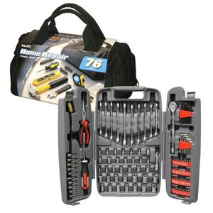123-Piece Mechanic's Tool Set plus 76-Piece Home Repair Tool Set - 69992