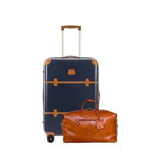 Bellagio 27 in Spinner Trunk-Life Pelle Leather Cargo Duffle