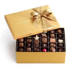 2 Lb. GODIVAÂ® Assorted Chocolate Gold Gift Box