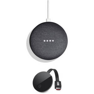 Home Mini and Chromecast Ultra Kit (Charcoal)