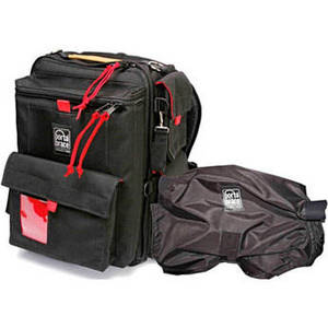 BK-1NRQS-M3 Backpack (Black with Red Trim)