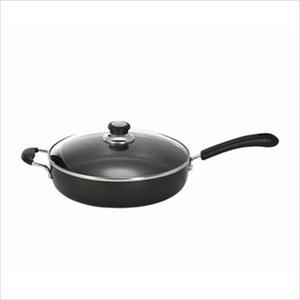 Specialty Non-Stick 5 Qt. Jumbo Cooker with Inverted Lid - Charcoal