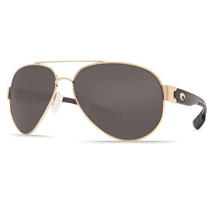 South Point Gold Frame Sunglasses  w/ 580P Gray Lens