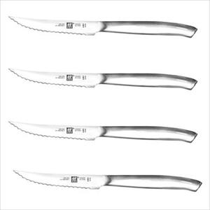 Zwilling 4-Piece Serrated Mignon Steak Knife Set